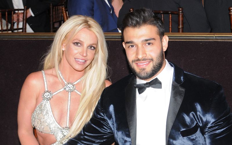 Seit vergangener Woche ein Ehepaar: Sängerin Britney Spears und Sam Asghari heirateten auf dem Anwesen des Popstars.
