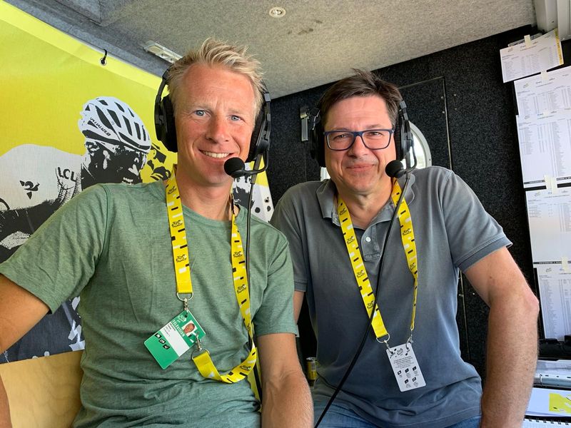 ARD-Radsport-Experte Florian Naß und der ehemalige Radprofi Fabian Wegmann kommentieren auch diesem Jahr wieder die Tour de France im Ersten.