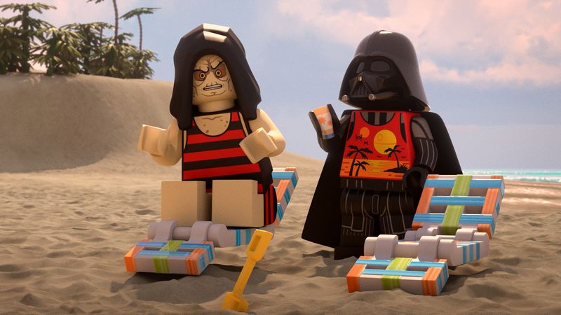 "Lego Star Wars: Sommerurlaub" ist ab 5. August abrufbar.