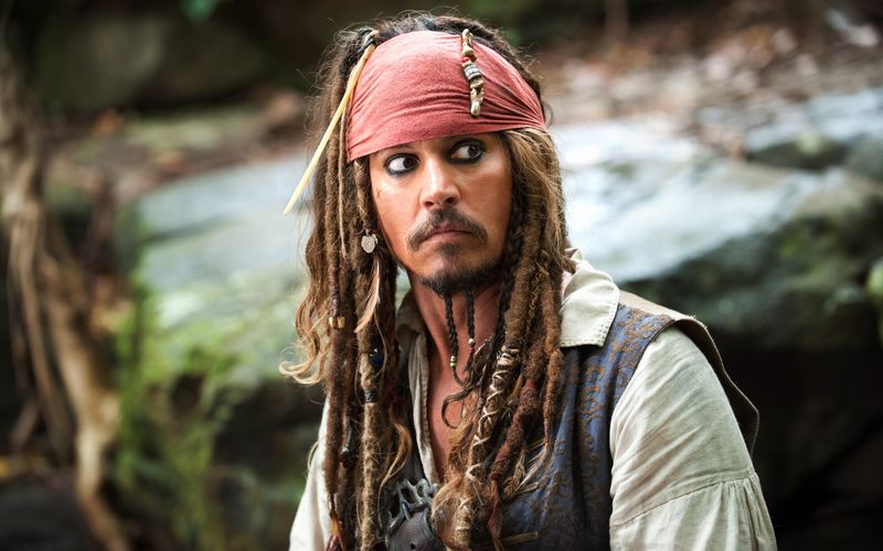 Als Kapitän Jack Sparrow in den "Fluch der Karibik"-Filmen feierte Johnny Depp seine größten Kassenerfolge als Schauspieler.