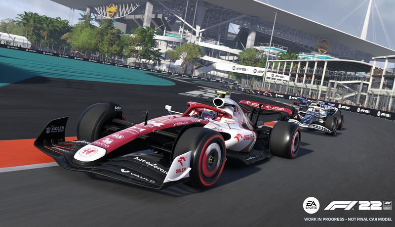 Grafisch bewegt sich "EA Sports F1 22" je nach System auf ordentlichem (PS4, Xbox One) bis gehobenem (PC, PS5, Xbox Series X) Niveau - mit etwas Luft nach oben.