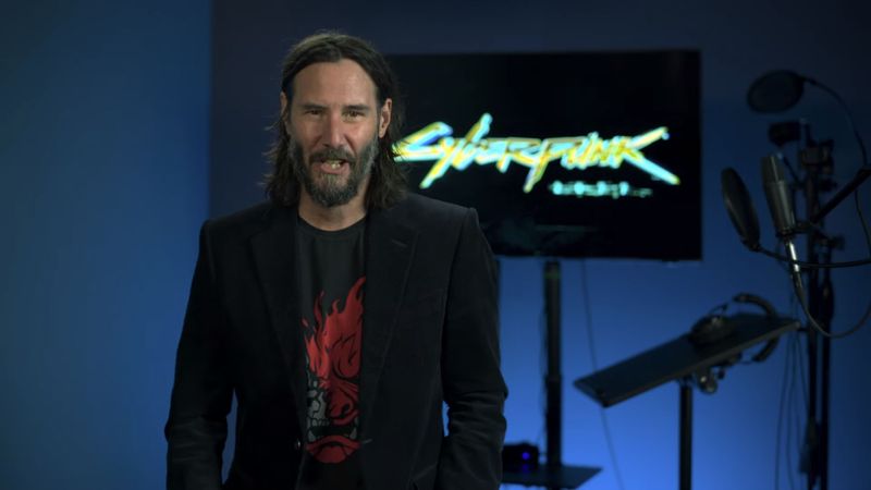 In "Night City Wire" gibt es eine Vorschau auf neue "Cyberpunk 2022"-Inhalte - und einen Gruß von Hollywood-Star Keanu Reeves.