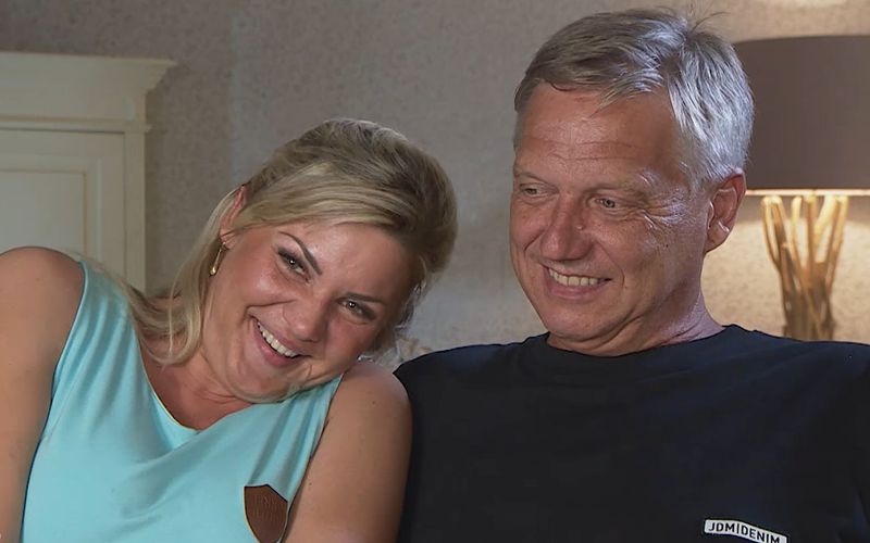 Sie waren selbst überrascht vom ersten Kuss: Jenny Matthias und Achim Thiesen waren Nachbarn und wurden ein Liebespaar.