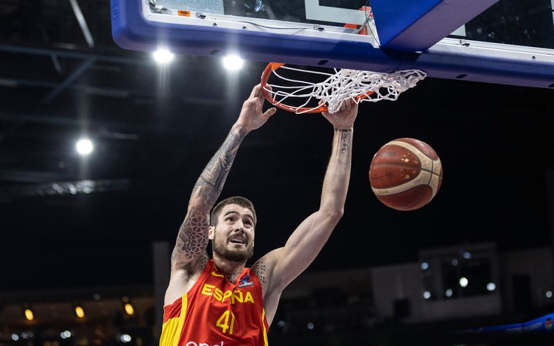 Mit Spanien krönte sich Juancho Hernangómez zum Basketball-Europameister.