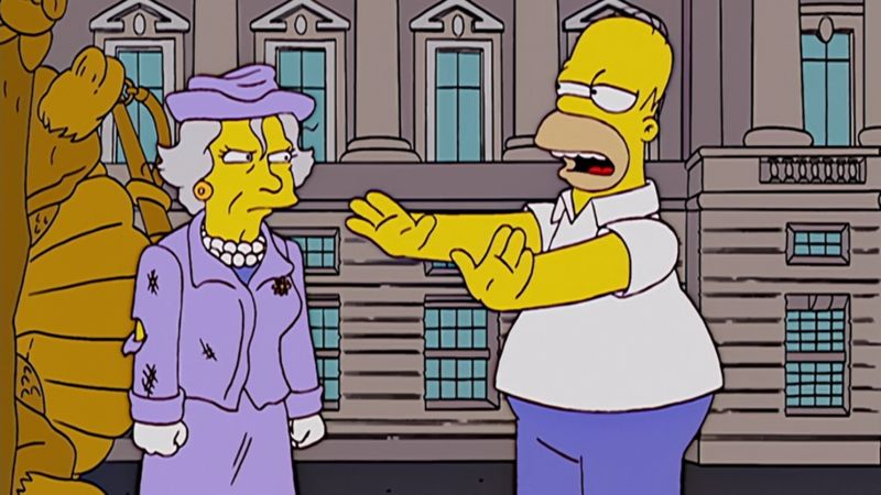 Seit dem Tod der Queen kursieren im Internet Videos, die zeigen sollen, dass in der Serie "Simpsons" das Todesdatum der Monarchin vorhergesagt wurde. Ein Faktencheck widerlegt nun diese Theorie.