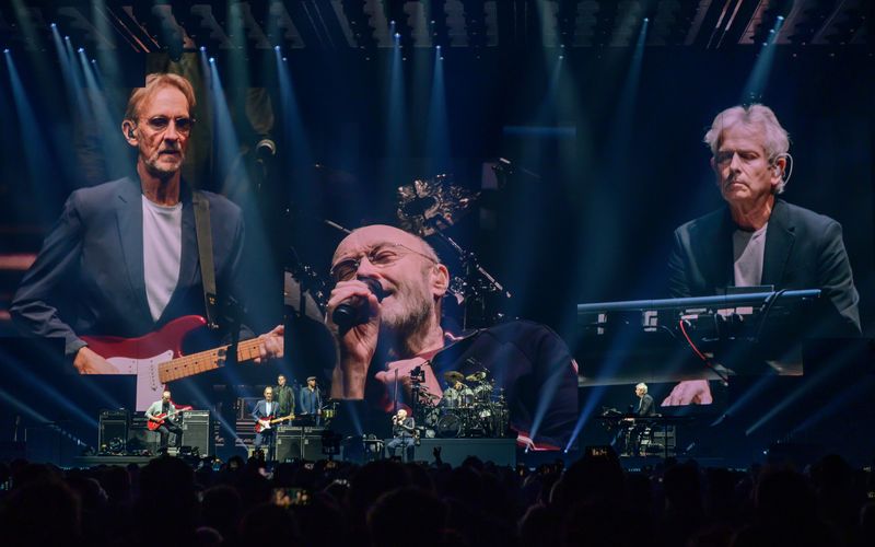 Die Genesis-Kollegen Mike Rutherford (von links), Phil Collins und Tony Banks haben Teile ihrer Songrechte verkauft.