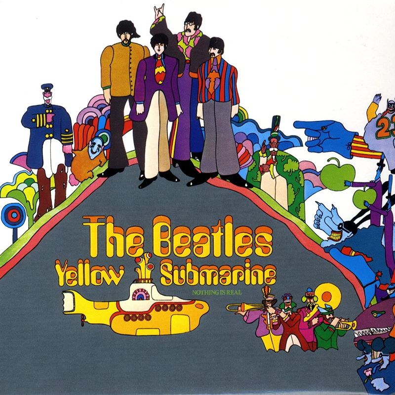 13) Nur vier neue Songs enthielt "Yellow Submarine" (1969), darunter das unterschätzte "Hey Bulldog", ansonsten aber viel Seemannsgarn und knallbunten Kinderquatsch. Kein Wunder, dass der Soundtrack zum besser gealterten Zeichentrickfilm selbst Hardcore-Fans als verzichtbar gilt. John Lennon im Rückblick: "Es ist eine gut klingende Platte, die nichts bedeutet."