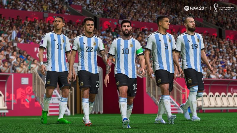 "FIFA 23" sagt Argentinien als WM-Sieger voraus.