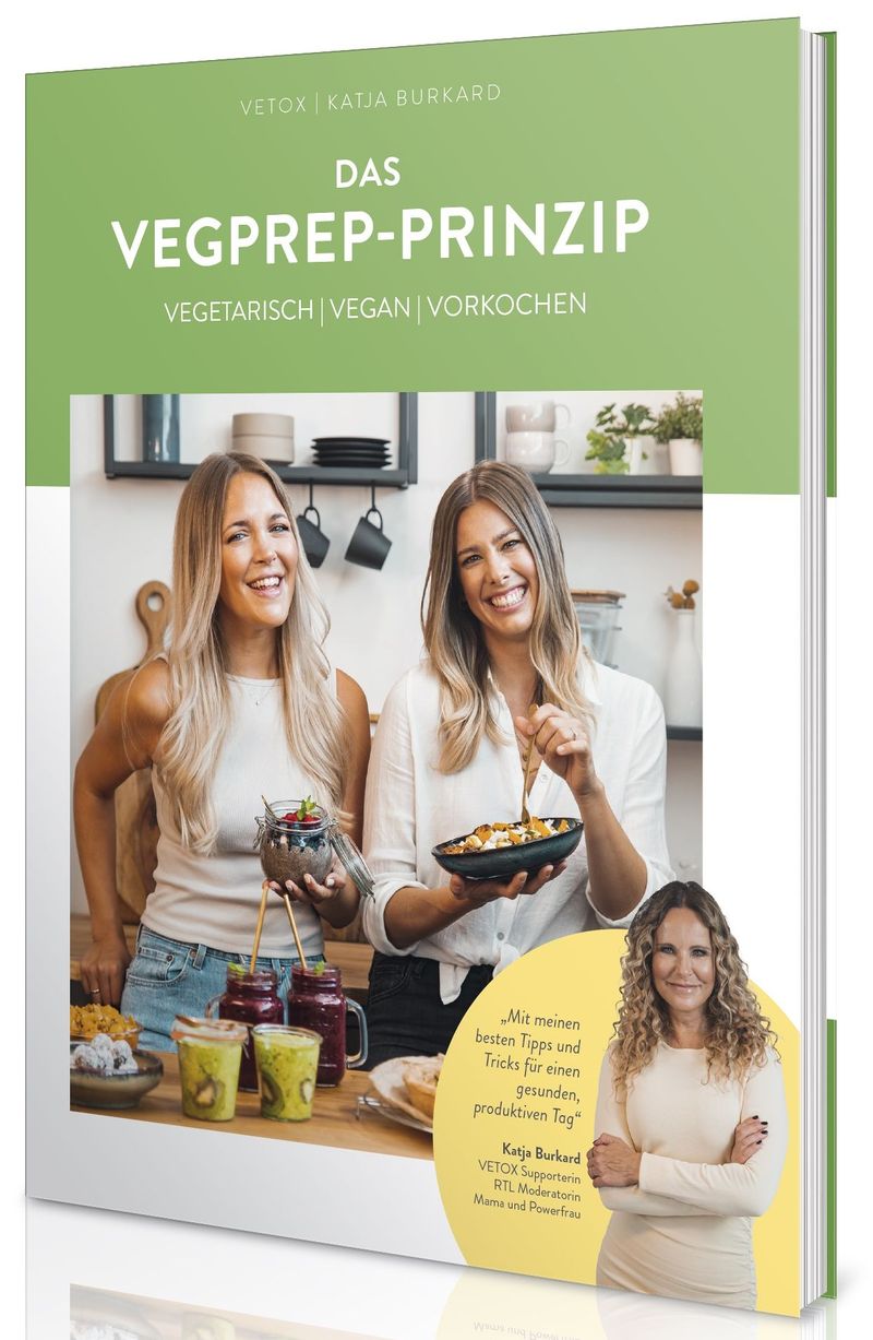 "Das VEGPREP-PRINZIP - Vegetarisch, Vegan, Vorkochen" erscheint beim FID-Verlag, Bonn.