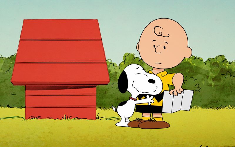 Sie zählen seit fast 75 Jahren zu den beliebtesten Zeichentrickfiguren der Welt: Hund Snoopy, sein Besitzer Charlie Brown und die anderen "Peanuts" tollen sich heute zwar nicht mehr in Comic-Strips, dafür aber bei Apple TV+ (Bild). Im Vergleich zu ihren Figuren bleiben die meisten Zeichner eher unbekannt: Wir zeigen, wer sich berühmte (Anti-)Helden wie Lucky Luke, Clever & Smart und Batman ausdachte ...