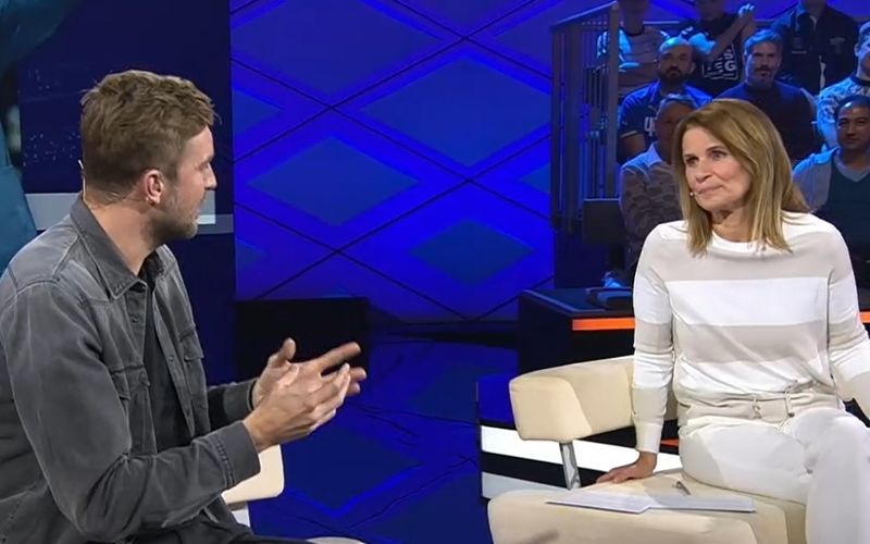 Christoph Kramer erläuterte im Gespräch mit ZDF-Moderatorin Katrin Müller-Hohenstein, warum Deutschland durchaus Chancen gegen die spanische Mannschaft hat.