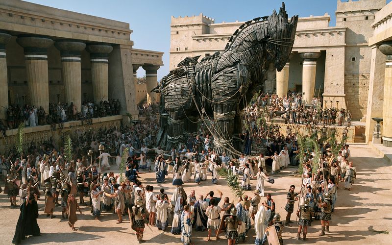 Regisseur Wolfgang Peterson zeigte 2004 mit "Troja", dass der Monumentalfilm kein altbackenes Genre ist.