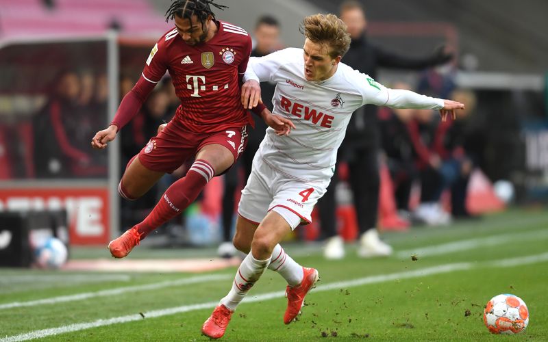 Beim letzten Duell war der Effzeh chancenlos: Vor etwa einem Jahr, am 15. Januar, schlug der FC Bayern um Serge Gnabry (links, mit Timo Hübers) die Kölner auswärts mit 4:0.