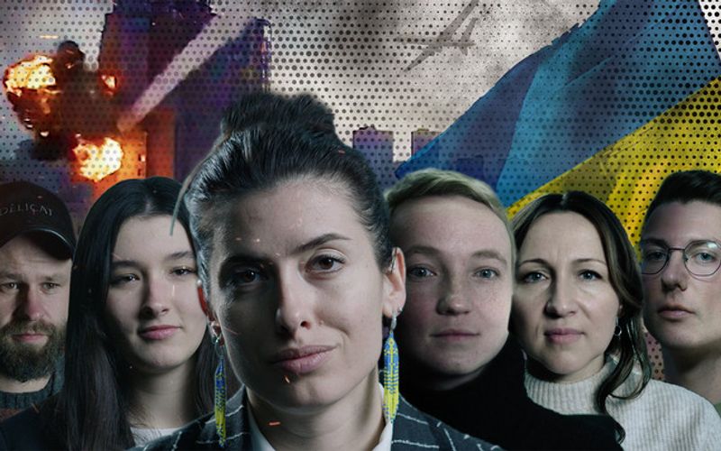 In der ZDF-Dokumentation "Weinen werden wir später" gewähren ukrainische Jugendliche Einblicke aus ihrem Leben und verraten, was sie in der schwierigen Zeit zusammenhält.