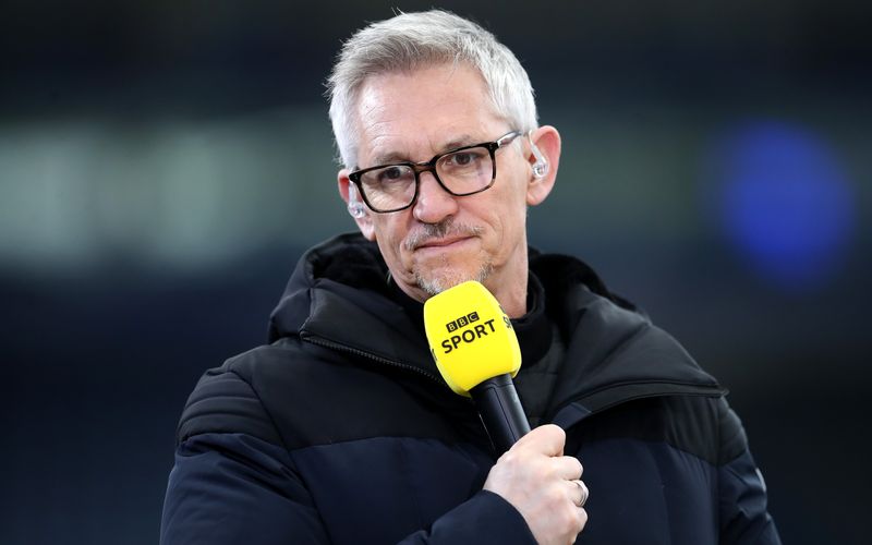 Iriitiert über Stöhngeräusche während einer Sendung: der ehemalige englische Fußball-Nationaspieler und heutiger BBC-Experte Gary Lineker. 