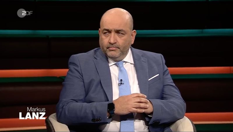 Omid Nouripour gab bei "Lanz" zu bedenken: "Natürlich müssen wir über Abschiebungen auch reden, aber der Rechtsstaat kann Leute nicht bestrafen, wenn sie nicht verurteilt sind."