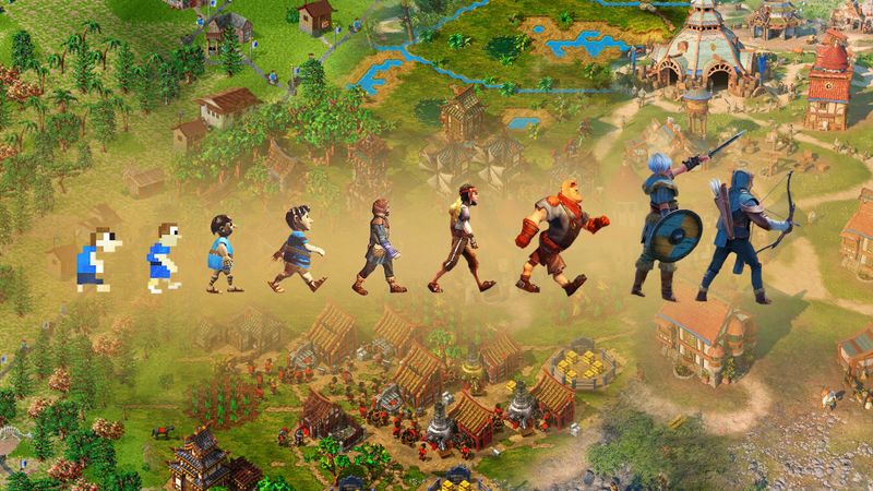 "Die Siedler" im Lauf der Jahre