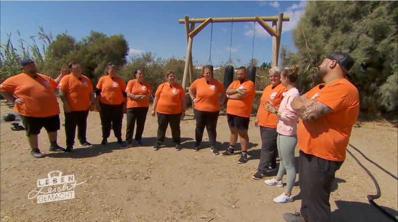 Team Orange im Krisenmodus. Trainerin Sigrid Ilumaa hatte alle Hände voll zu tun, ihre Mannschaft nach der letzten Waage-Pleite wieder aufzurichten. 