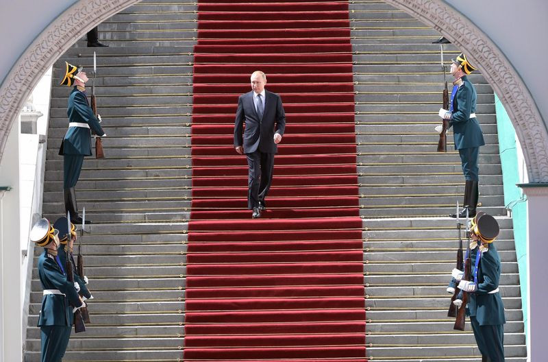 Wladimir Putin am 7. Mai 2018 in Moskau: Es ist das vierte Mal, dass er als Präsident der Russischen Föderation vereidigt wird.