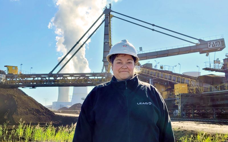 Christin Schreiber ist ein "Kind der Kohle", heißt es in der Doku: Auch ihre Mutter und ihre Großmutter waren bereits im Bergbau tätig. 