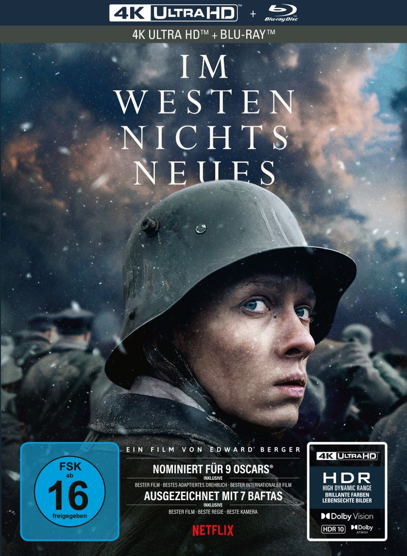 Knapp hundert Jahre nach der Romanvorlage von Remarque hat Netflix eine neue Version von "Im Westen nichts Neues" gedreht. Das Kriegsdrama geht für Deutschland auch ins Oscar-Rennen.