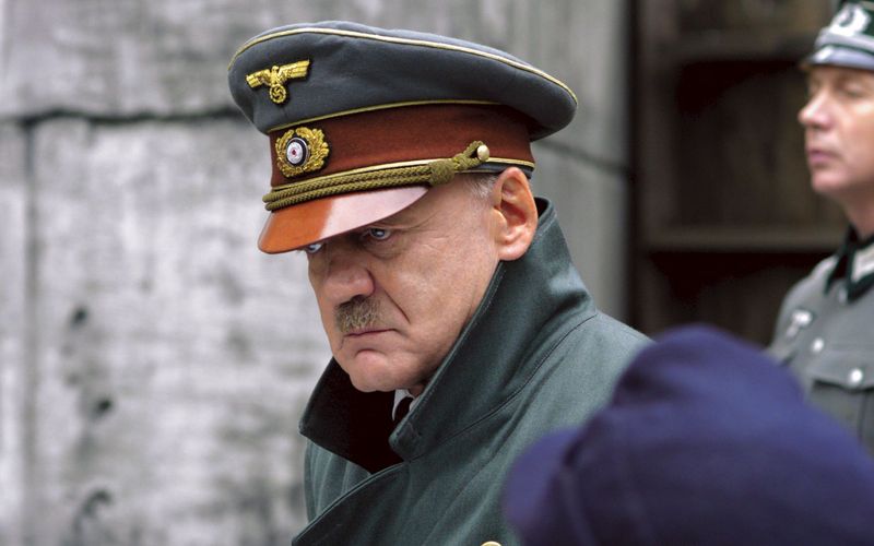 Hitler vor dem Führerbunker: Der inzwischen verstorbene Schauspieler Bruno Ganz legte ungemeine Wucht in diese Rolle.