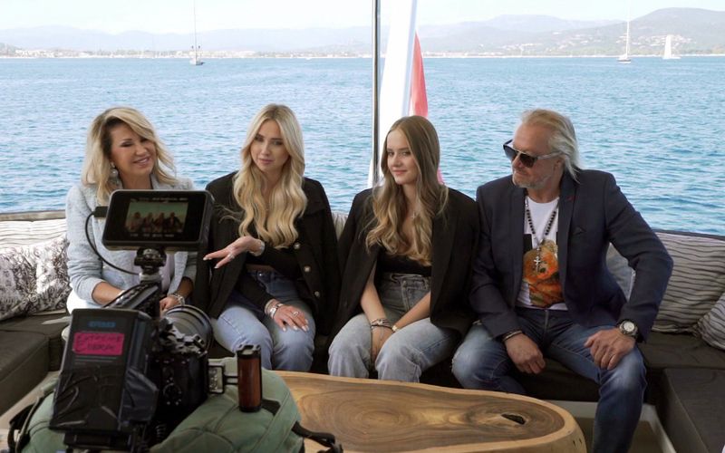 Kampagnen-Shooting für die neuen "Geissens"-Folgen - eine Art Making of zeigt RTLZWEI im Ableger "Davina & Shania".