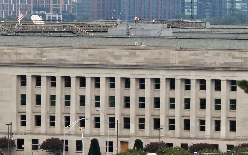 Das Pentagon in Washington D.C. ist der Hauptsitz des Verteidigungsministeriums der Vereinigten Staaten. 