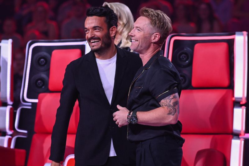Auf Talentsuche: Giovanni Zarrella, der im ZDF seine eigene Musikshow hat, und der irische Popsänger Ronan Keating.
