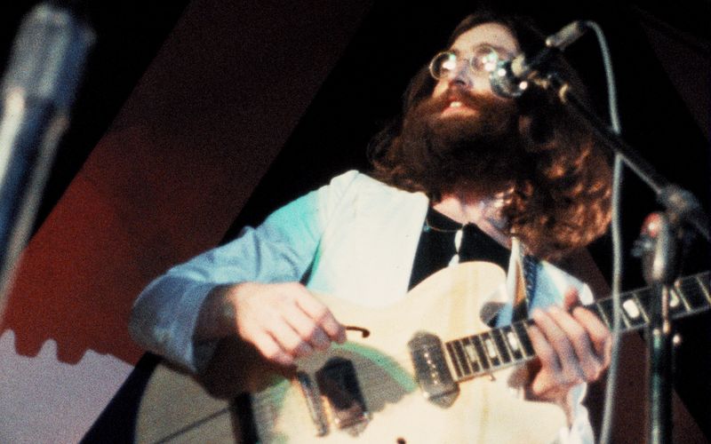 Auf einem Festival 1969 läutete John Lennon das endgültige Ende der Beatles ein.