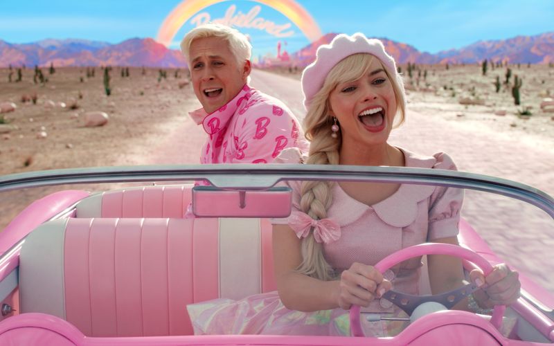 In Greta Gerwigs "Barbie" spielen Margot Robbie und Ryan Gosling die Hauptrollen.