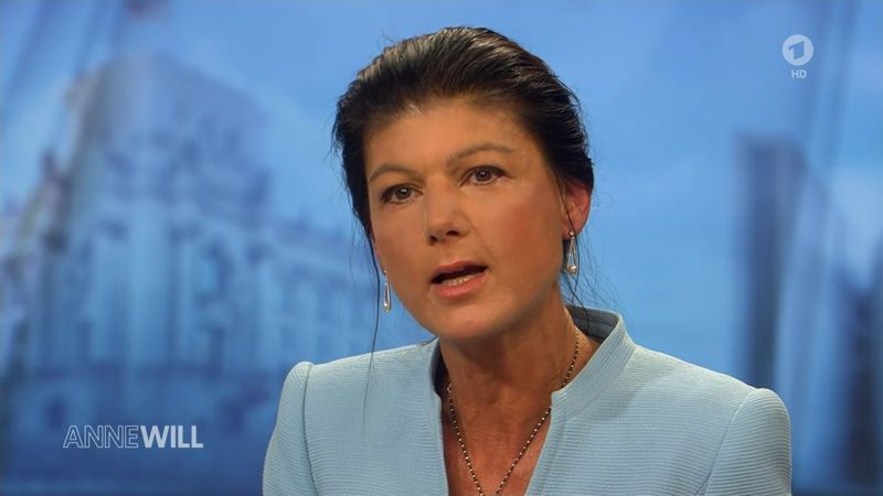 Der Ukraine-Krieg ist kein Krieg, "der aus nationalistischen Gründen begonnen wurde", behauptete Sahra Wagenknecht.