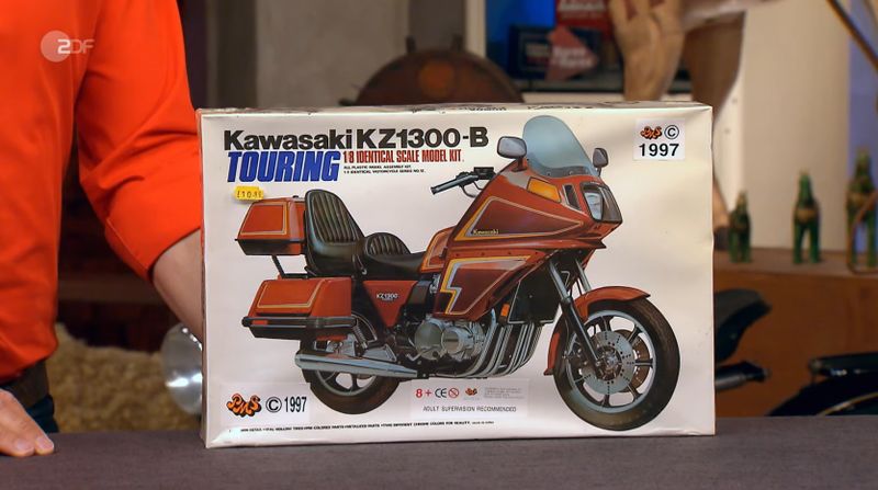 Das Objekt der Begierde war ein "Kawasaki KZ1300"-Modell. Kein Geheimnis: Horst Lichter ist leidenschaftlicher Motorradfahrer.