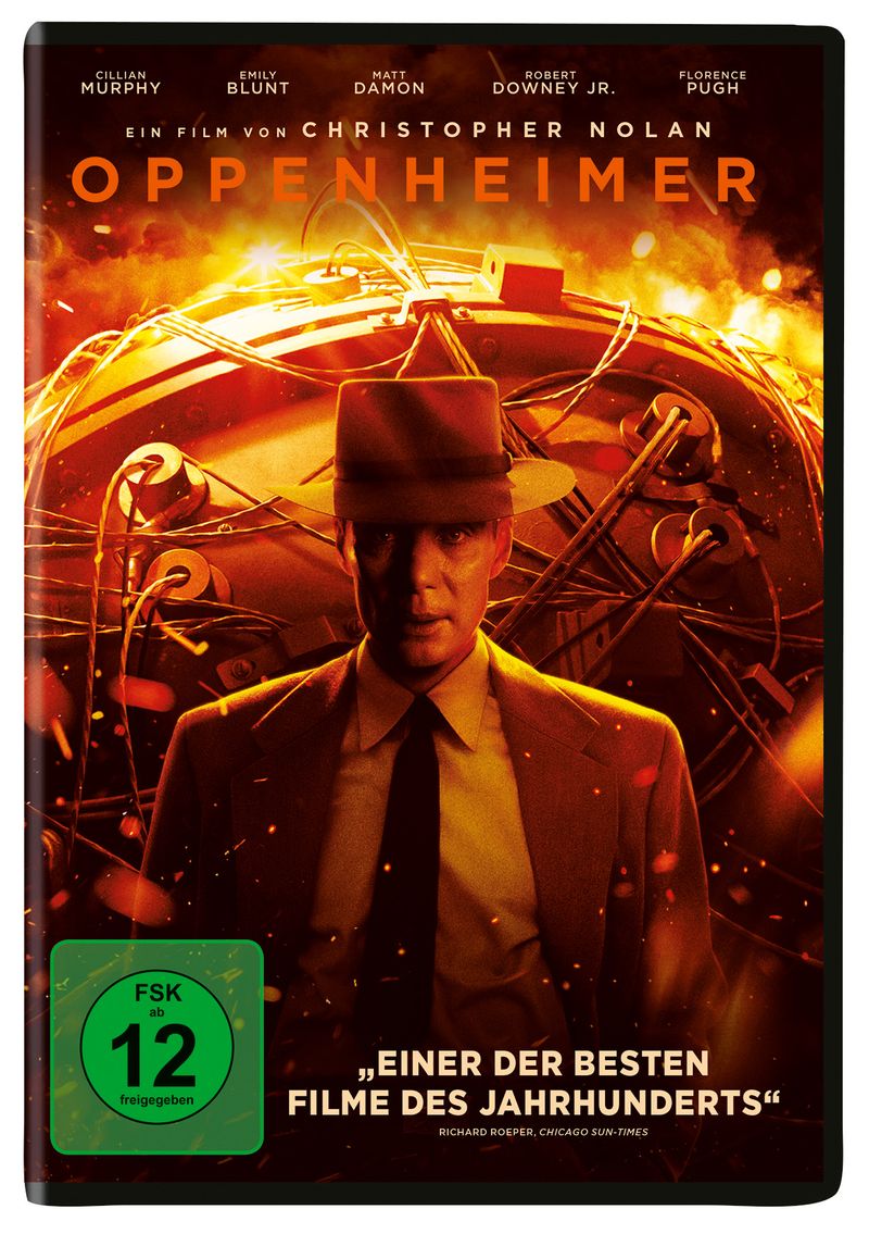 Christopher Nolan liefert mit seinem zwölften Spielfilm, dem als Psychothriller erzählten Biopic "Oppenheimer", einen weiteren Beweis dafür, dass Anspruch und Blockbuster-Kino kein Widerspruch sein müssen.