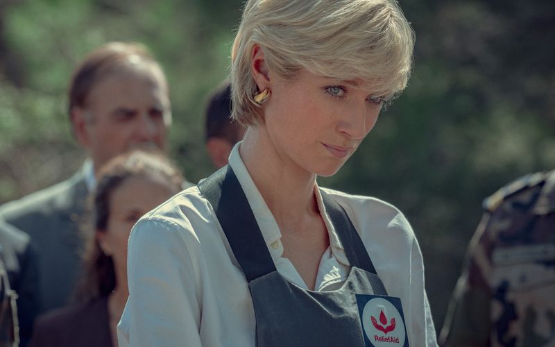 Diana (Elizabeth Debicki) steht im Zentrum der sechsten Staffel von "The Crown".