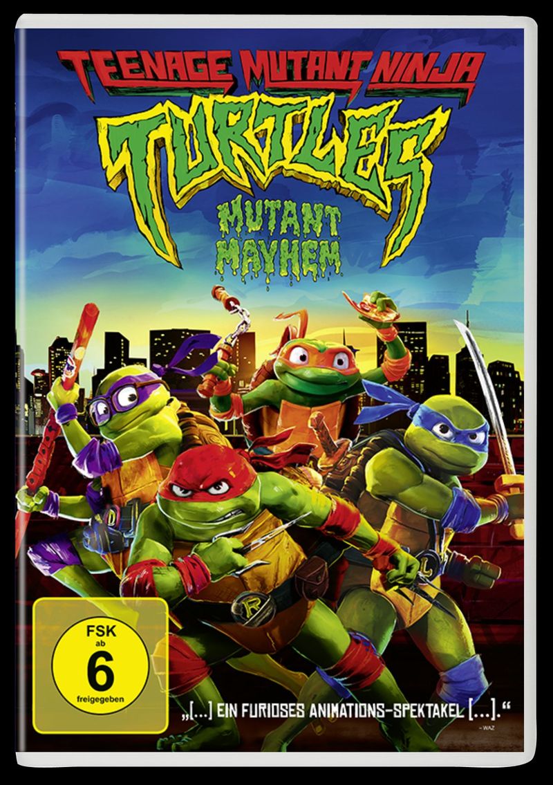 Schon vor dem offiziellen Kinostart von "Teenage Mutant Ninja Turtles: Mutant Mayhem" sprachen einige Kritiker vom besten "Turtles"-Film aller Zeiten.