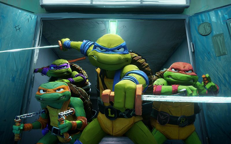 Cowabunga! Leonardo und Co. feiern mit "Teenage Mutant Ninja Turtles: Mutant Mayhem" ihr filmisches Comeback.