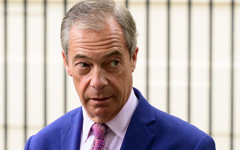 Der rechtspopulistische britische Ex-Politiker Nigel Farage ist Teilnehmer der Reality-Show "I'm a Celebrity...Get Me Out of Here!".