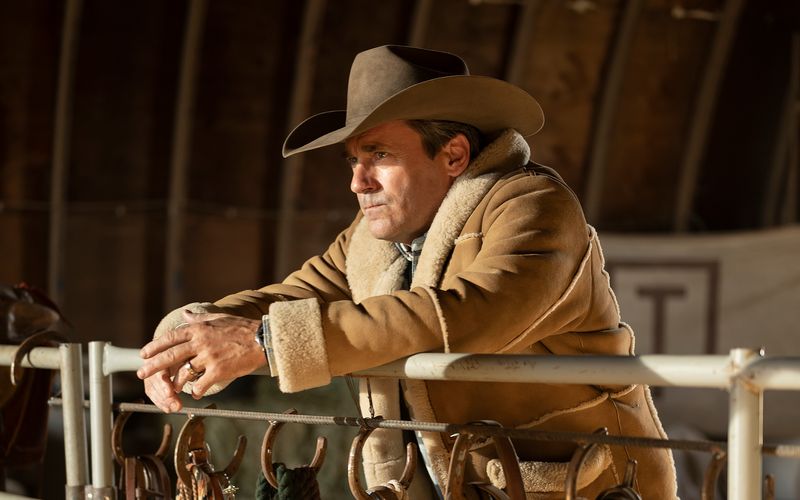 Der moralische Kompass von Sheriff Tillman (Jon Hamm) zeigt stramm in Richtung Bibel.