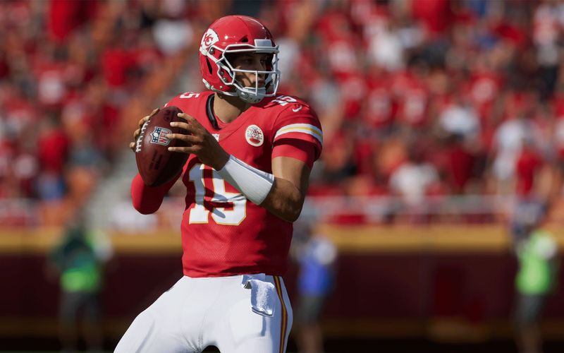 Laut EA-Prognose holen die Chiefs rund um Star-Quarterback Patrick Mahomes den Super Bowl 58.