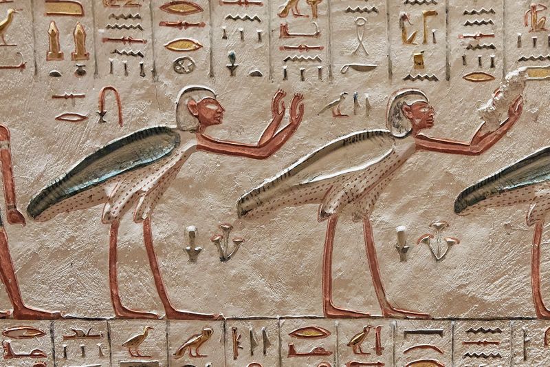 Schon die alten Ägypter hatten ihre eigene Form der Religion. 
