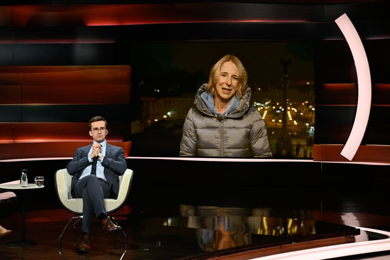 Aus Kiew zugeschaltet berichtete ZDF-Korrespondentin Katrin Eigendorf bei "Markus Lanz" über die "dramatische Lage" in der Ukraine.