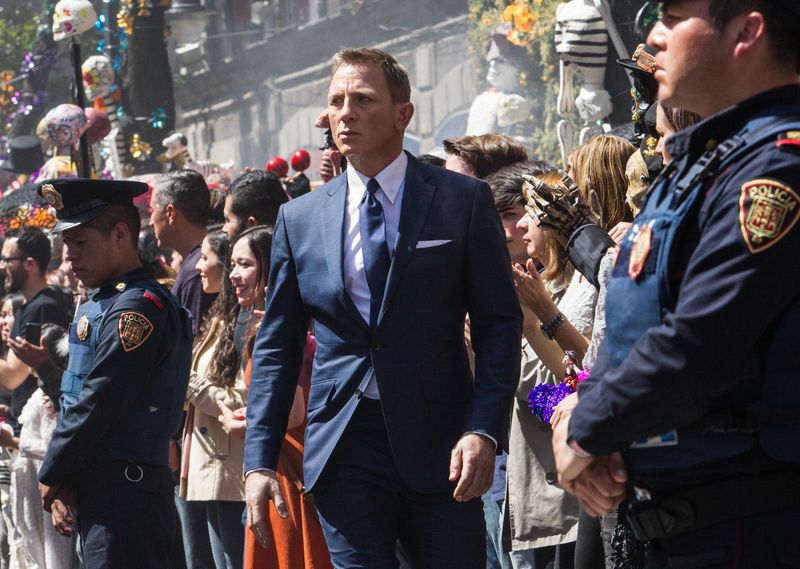 Die Eröffnungssequenz von "Spectre" spielt in Mexico City, wo Bond (Daniel Craig) einen Auftrag zu erledigen hat. 
