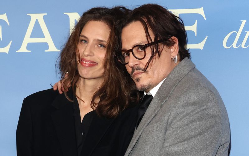 Ein nicht einfacher Drehpartner: "Jeanne du Barry"-Regisseurin Maïwenn und ihr Hauptdarsteller Johnny Depp.