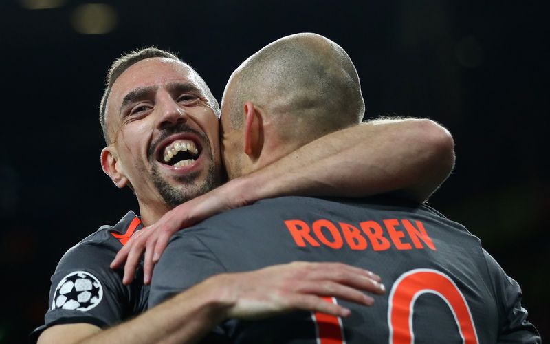 Arjen Robben und Franck Ribéry bildeten viele Jahre eine "Flügelzange" der Extraklasse bei Bayern München.