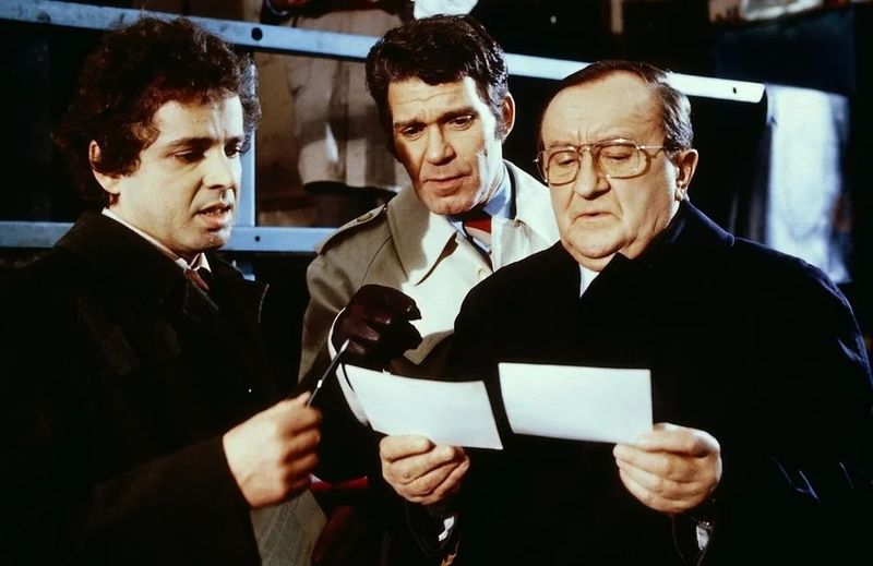 Ein eigenwilliger Kommissar: Siegfried Lowitz (rechts) spielte von 1977 bis 1986 in "Der Alte" den Hauptkommissar Erwin Köster.