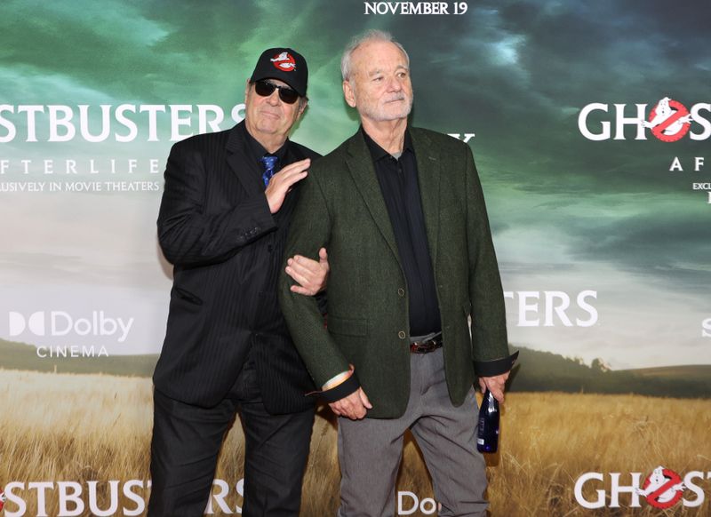 Als "Ghostbusters" wurden Dan Aykroyd (links) und Bill Murray in den 1980-ern bekannt. Für "Ghostbusters: Legacy" (2021) und "Ghostbusters: Frozen Empire" (2024) standen sie abermals gemeinsam vor der Kamera. 