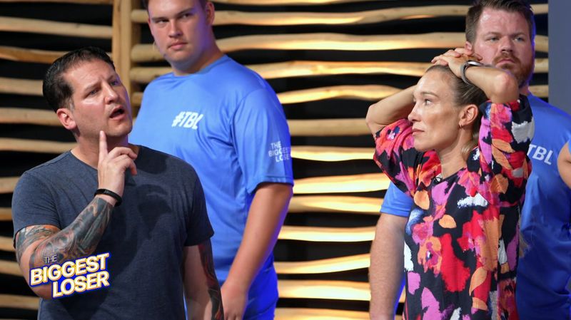 Ratlosigkeit, blankes Entsetzen bei Christine Theiss und Ramin Abtin. Einer ihrer "Biggest Loser"-Schützlinge hat zwei Kilo zugenommen!