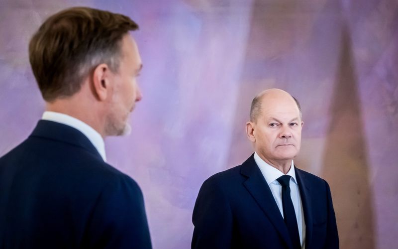 Zwischen Christian Lindner (links) und Olaf Scholz ist spätestens seit dem Aus der Ampel-Koalition im November 2024 das Tischtuch zerschnitten.