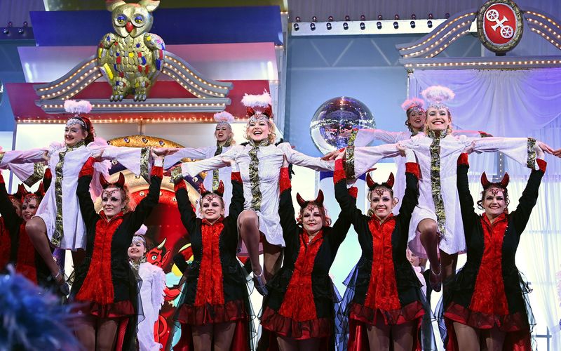 Wenn Mainz den Karneval feiert, darf ein Auftritt der Rot-Weißen Funken Frickhofen natürlich nicht fehlen. 